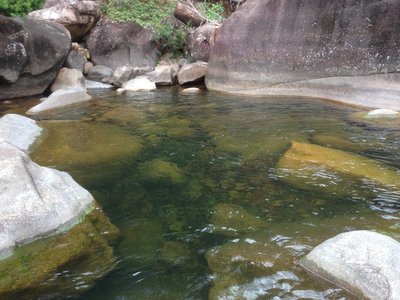 A great swimming hole makes a great midway point.