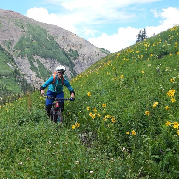 All smiles on this trail!