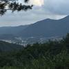 View of Camp Casey from start of singletrack