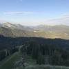 Looking out to Upper Palisades Basin