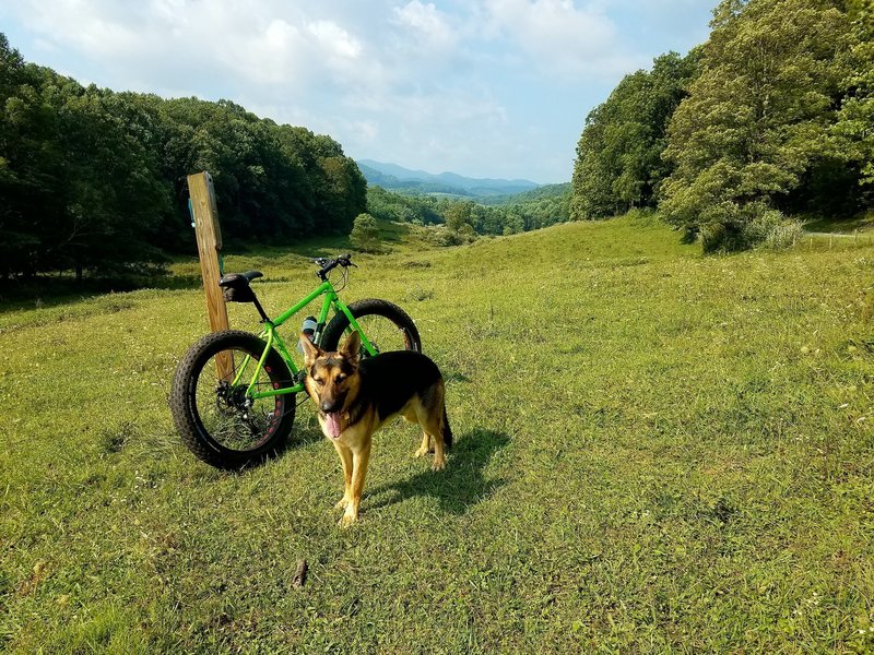 Awesome views even from the valley.