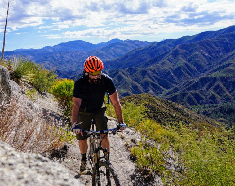 The ascent between Strawberry Meadows and the Lawlor Saddle is a lot like the view from it: long and breath-taking.