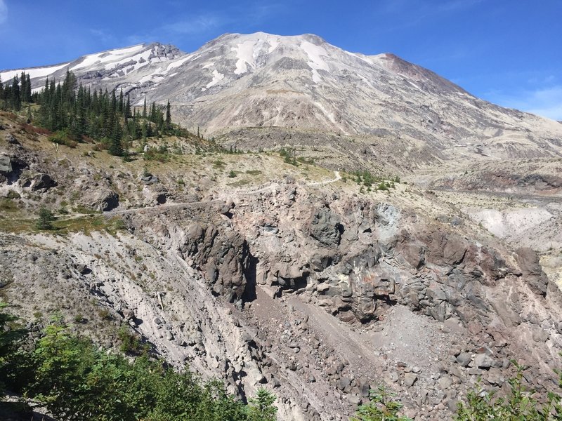 Nearing the end of Ape Canyon Trail