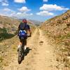 The trail near Rollins Pass