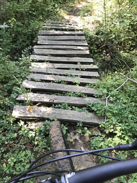 Wooden bridge