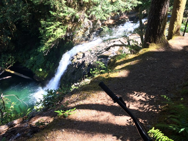 Upper Falls on Siouxon Creek.