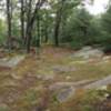 Four Corners is one of the centeral intersections. You can practice wheely drops on the boulders to the right.