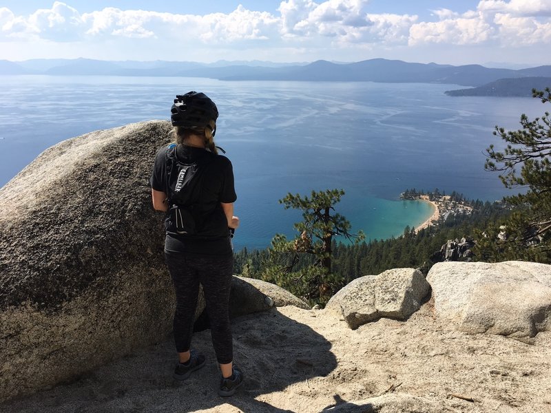 View of Sand Harbor.