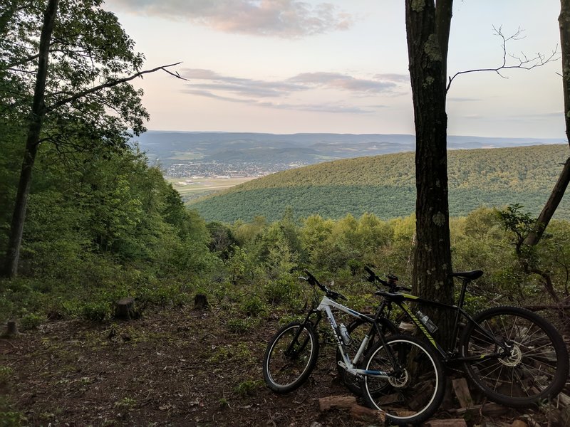 Williamsport Airport overlook.