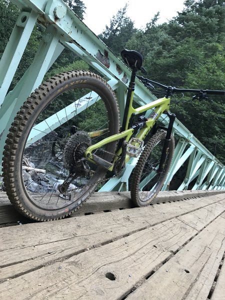 Chillin' on the first bridge.