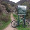 Trailhead at La Tuna Canyon Road