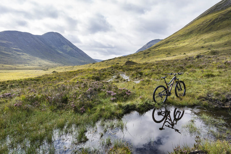 It's a wee bit boggy, but at least the scenery is outstanding.