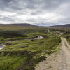 The trail passes through the isolated valley of the River Dulnain.