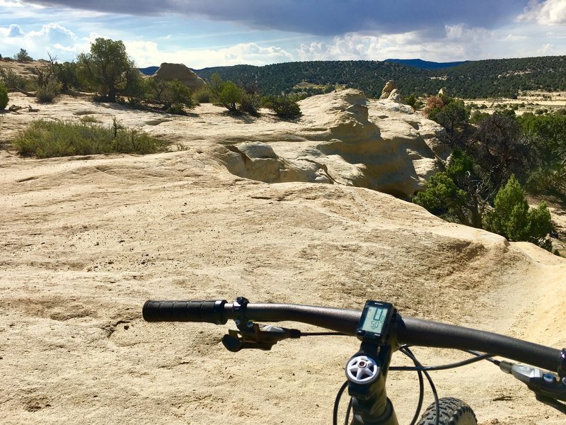 Some of the high desert slickrock