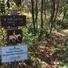 Trailhead on warm springs mountain.