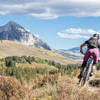 Beautiful views of Mount Crested Butte from the Lower Loop