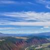 Big panoramic view near the cross on Red Mt. above Glenwood Springs