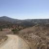 Looking back at the top of SD River Crossing Trail.