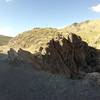 Palisade Canyon at it's deepest point during the initial Jeep road climb