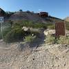 Trailhead on Robinson, access through Rim Rd during construction.