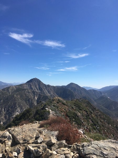 View of Strawberry Peak from the top of Josephine Peak