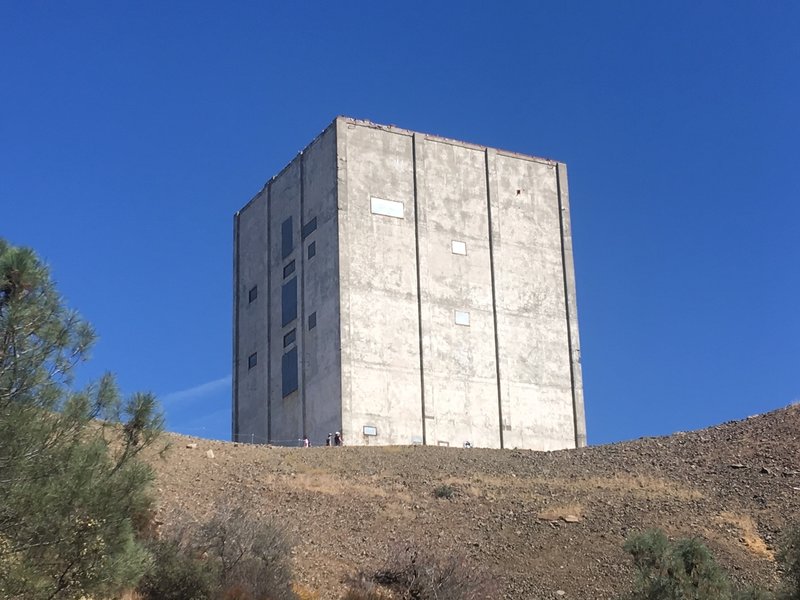 Mount Umunhhum's Airforce Radar Tower was in use 1957-1980. This iconic structure is visible from many places in the South Bay Area.