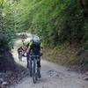 Racers escaping Hell Creek, RRG MTB 100.