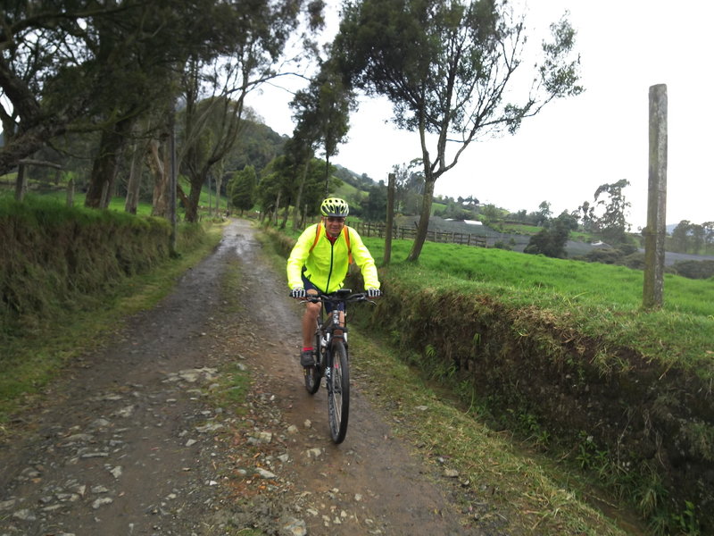 Going direct to the paved road!