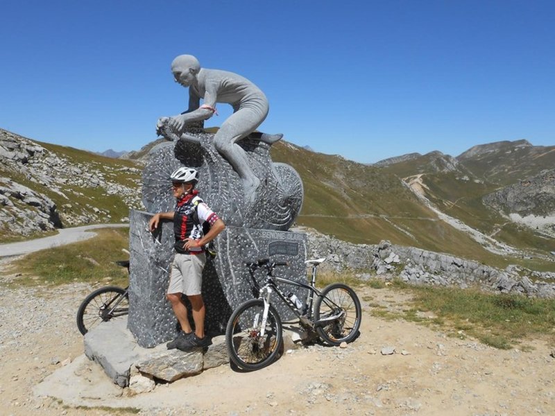 Monument to Marco Pantani