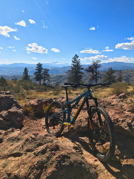 View of Longs Peak from Horsetooth Mountain