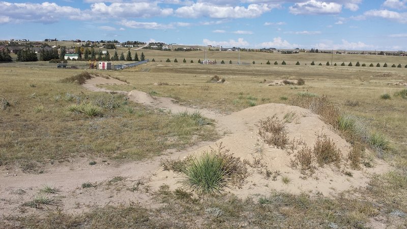 Berms on the Lariat Skills line