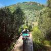 one of the many bridges at Spring Creek trail