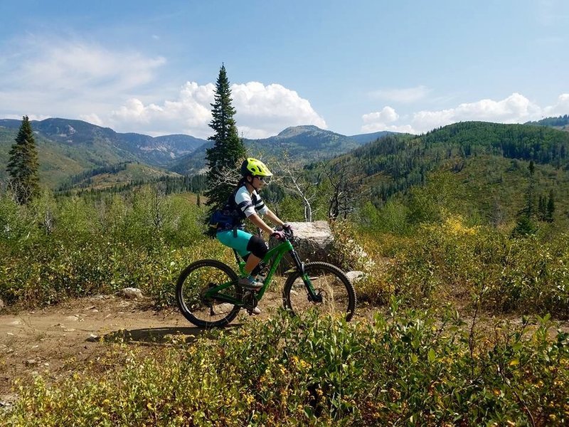 Make sure to ride up Panorama trail before riding downhill Spring Creek