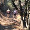 Bikers on Mount Umunhum Trail