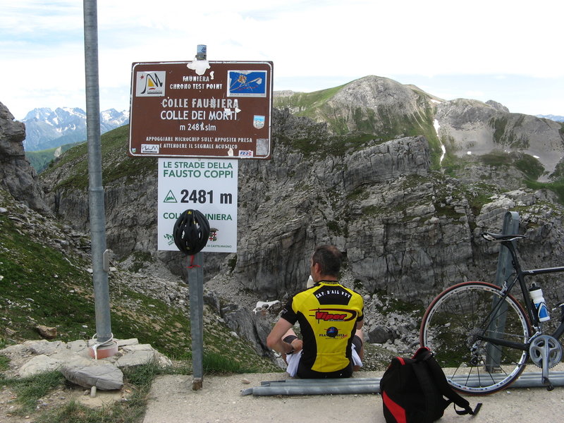 Colle dei Morti, 2480m.