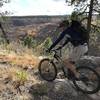 On the north rim of Water Canyon.