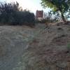 The trailhead as seen from Santa Maria Road