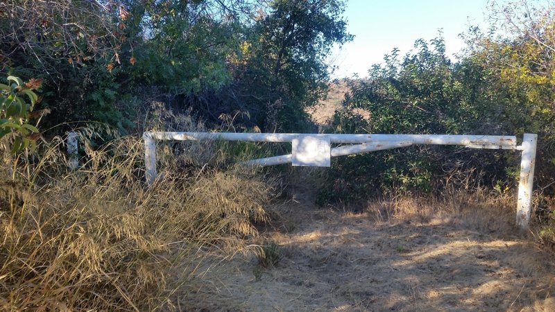 The entrance of Topanga Canyon Blvd.is a little hidden