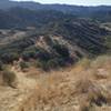 Top of U-Capa Trail. Looking South.