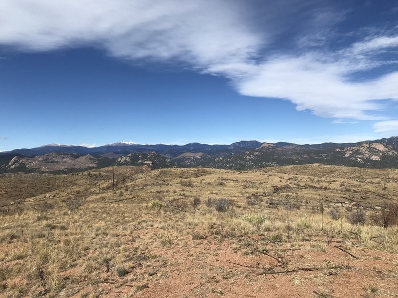 Overlook of Buffalo Creek Big Loop Area (1500 yds northwest from Nice Kitty).