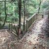 Beautiful bridge crossing Long Branch creek (the second time)