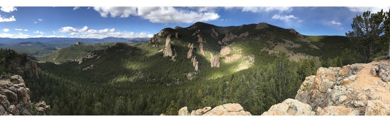 View from Eagle Cliffs Overlook