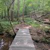 Bridge at the end of the Motts Extension Trail