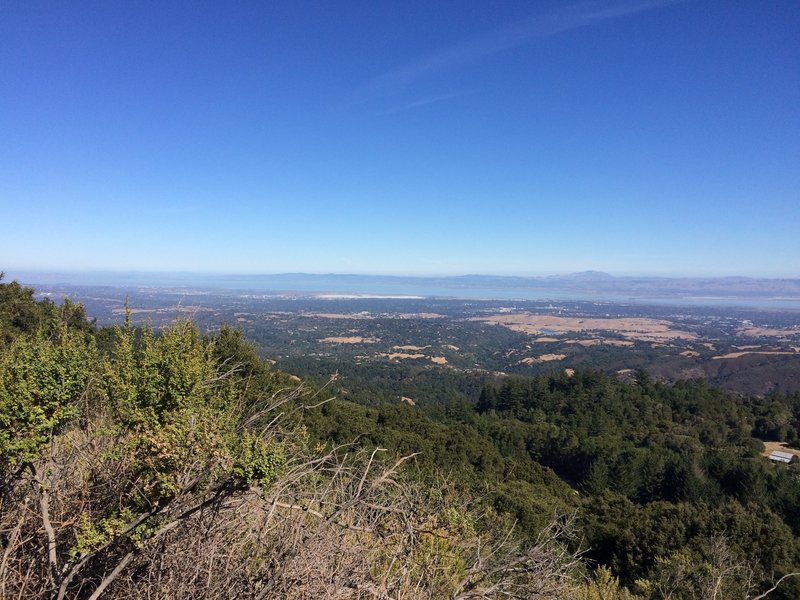 View of the valley