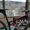 Overlooking Tioghnioga and Chenango Rivers from the top of Gravity Cavity