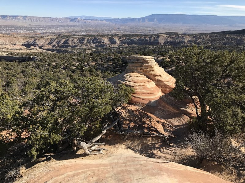 Heading down into the twisty turny.