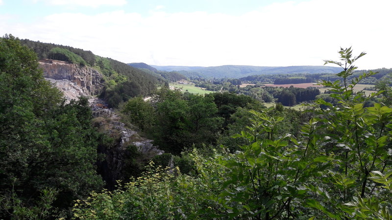 View from La-Roche-Aux-Faucons