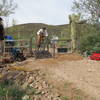 Testing out the new roll over cattle guard at the south end of Spur Cross Trail.