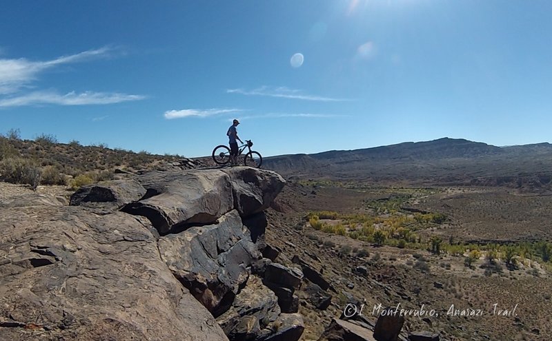 Anasazi trails is definitely a beginner’s, but the views are for everyone!