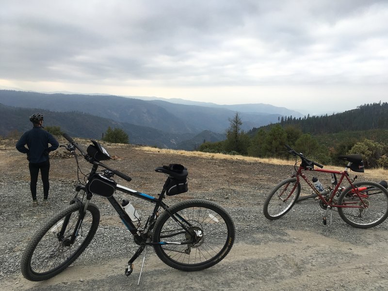 View South down North Fork Stanislaus River Canyon